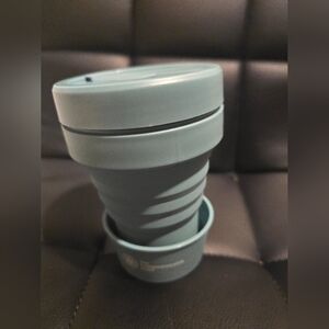 Stojo Collapsible Cup - Eucalyptus Teal